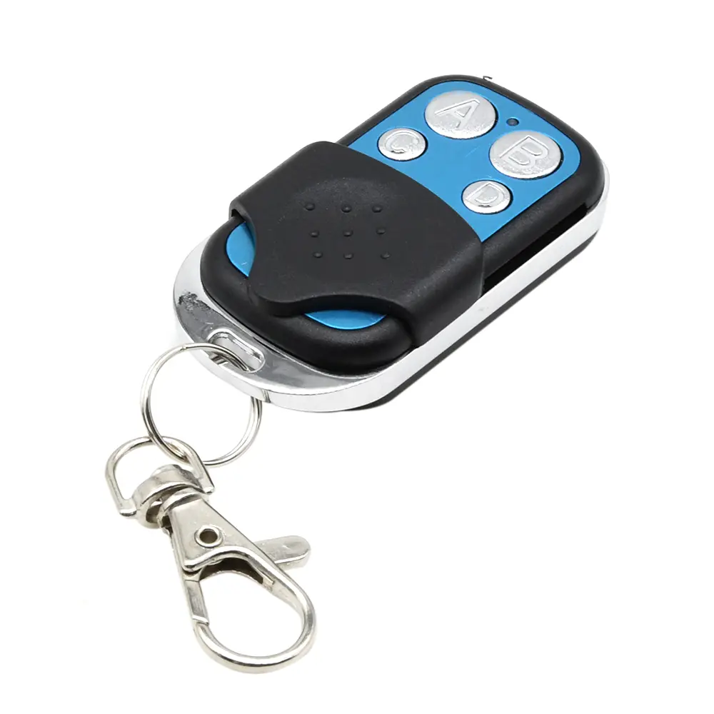 Wireless RF Remote Control 433 MHz Electric Gate Garage Door Remote Control Key Fob Controller Door Remote Control 12V 27A
