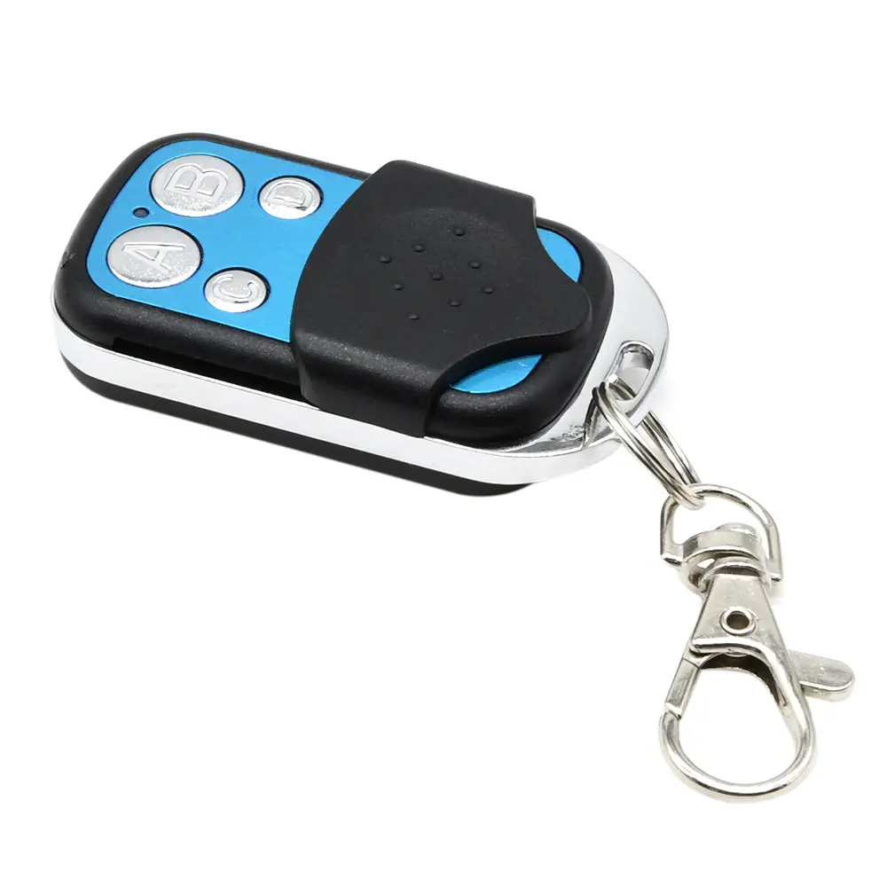 Wireless RF Remote Control 433 MHz Electric Gate Garage Door Remote Control Key Fob Controller Door Remote Control 12V 27A