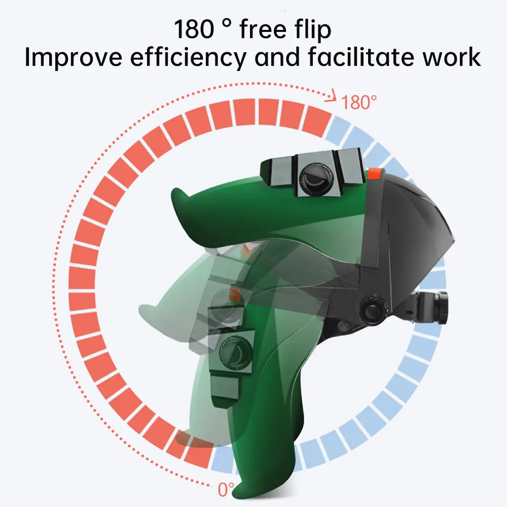 Automatic Dimming Welding Helmet Mask Welder Specific Helmets Soldering Protection Masks Anti Impact Splash True Color Dimming
