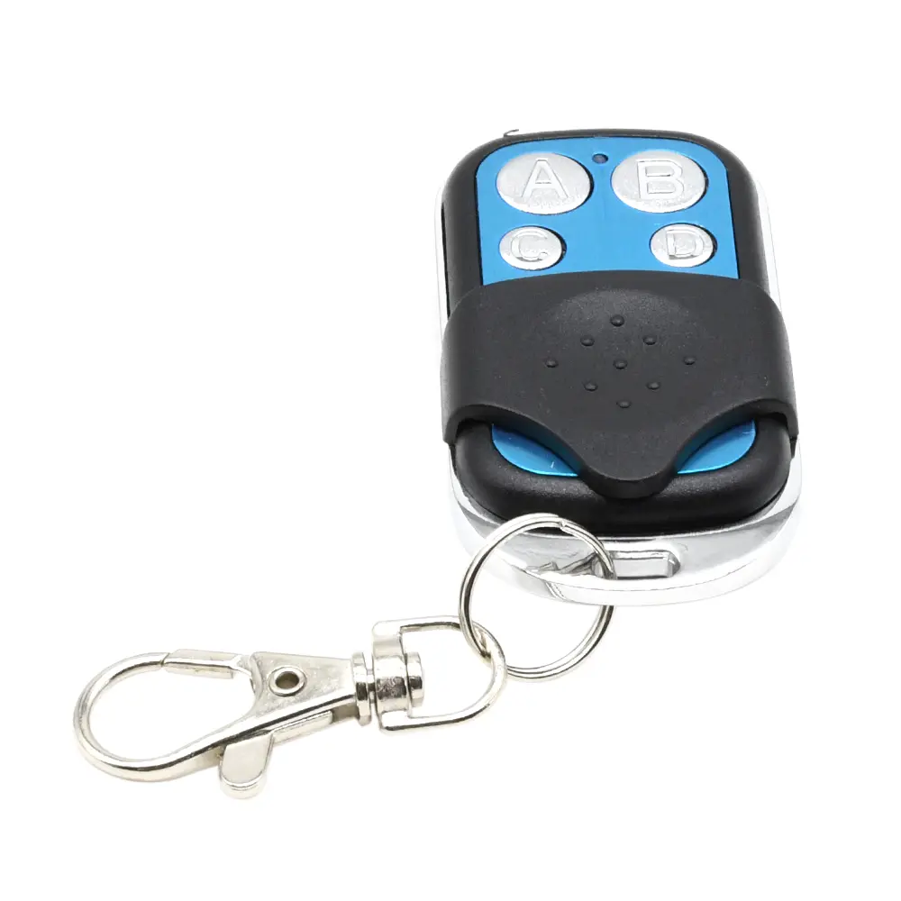 Wireless RF Remote Control 433 MHz Electric Gate Garage Door Remote Control Key Fob Controller Door Remote Control 12V 27A
