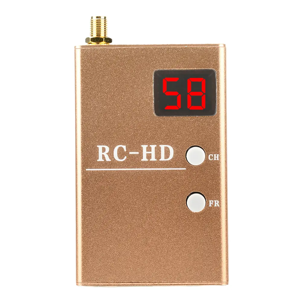 RC832HD RC-HD Wireless Audio and Video Receiver 5.8G 5.8GHz 48CH 48 Channels Receivers With A/V and Power Cables For Quadcopter