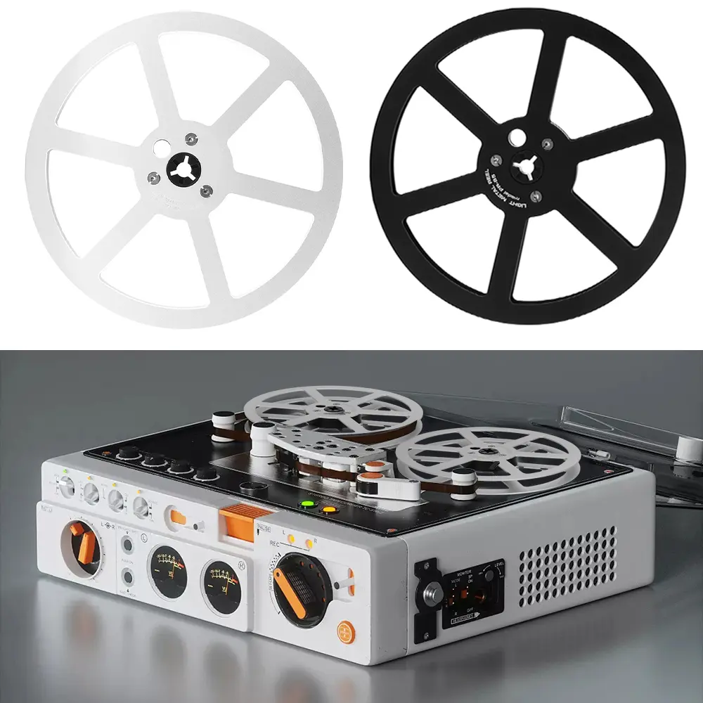 7 Inch Light Metal Aluminum Take Up Reels Opening Machine Parts Reel-To-Reel Recorders Accessory For Pioneer/tuder ReVox/TEAC