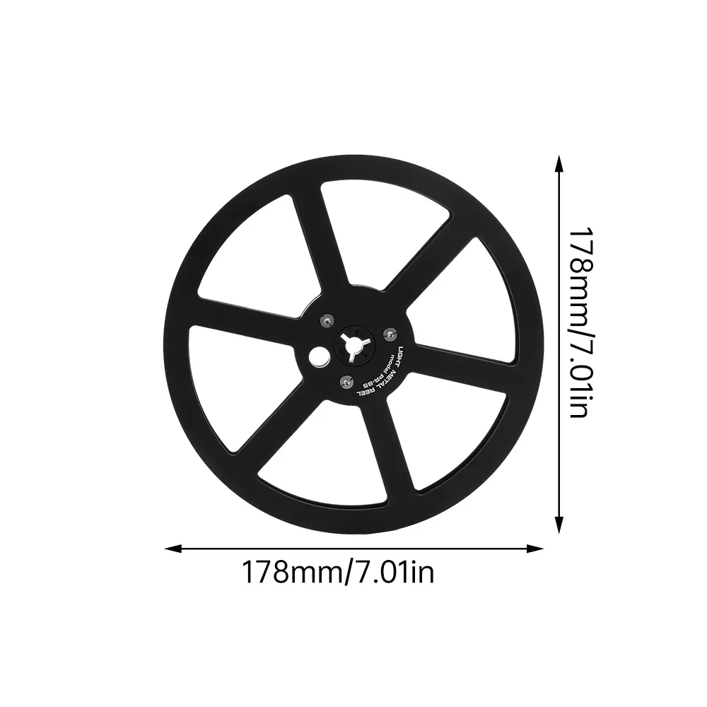 7 Inch Light Metal Aluminum Take Up Reels Opening Machine Parts Reel-To-Reel Recorders Accessory For Pioneer/tuder ReVox/TEAC