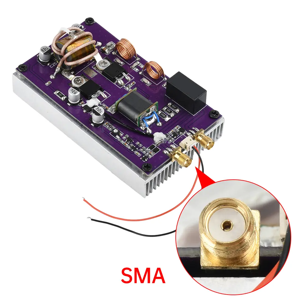 20W Shortwave Power Amplifier Board 2MHz-30MHz Automatic Transceiver With Low Pass Filter AMP Module