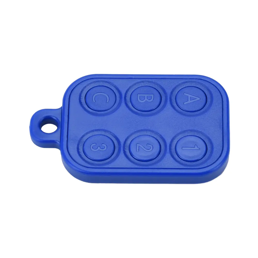 6 In1 Access Control Card 125KHZ 13.56Mhz ID IC UID CUID Card RFID Multiple Keychain For Parking Attendance Community Management