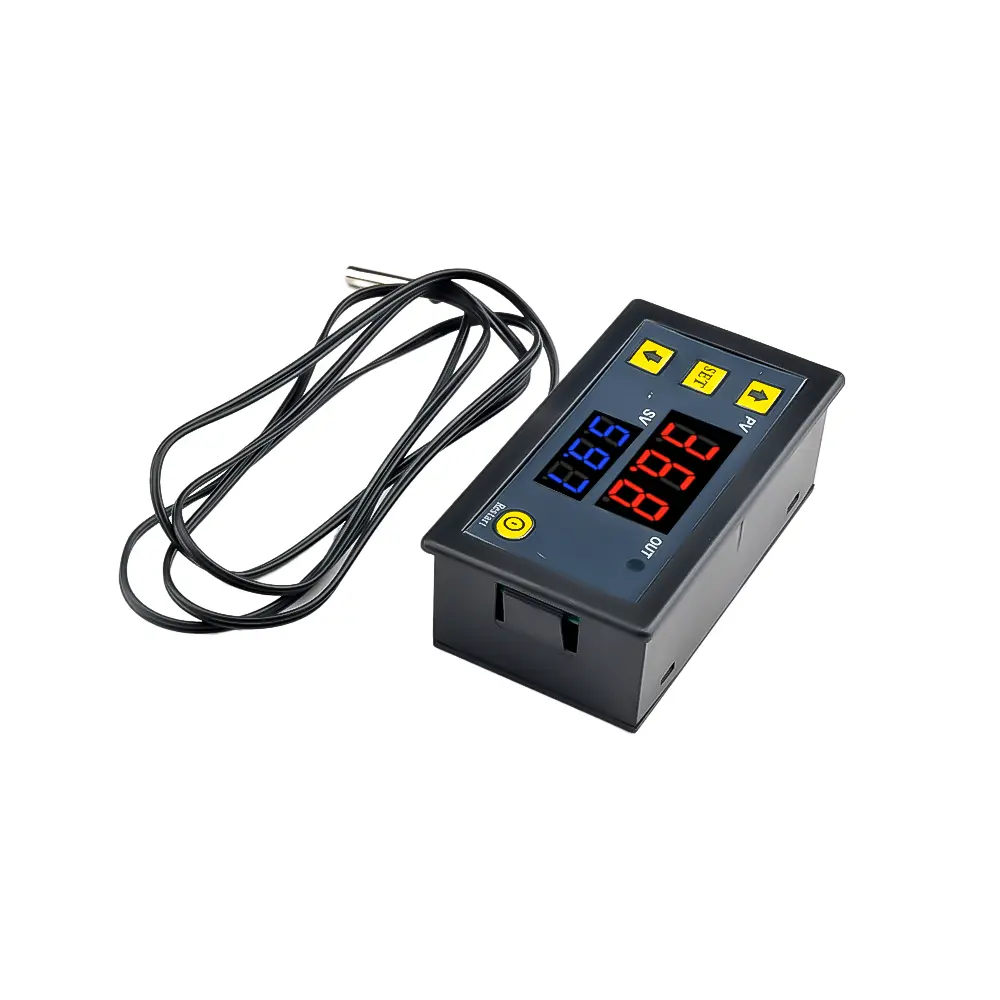 W3230 LED Digit Temperature Controller Thermostat Thermometer Temperature Control Sensor Module DC 12-24V AC 110-220V -55-120°C