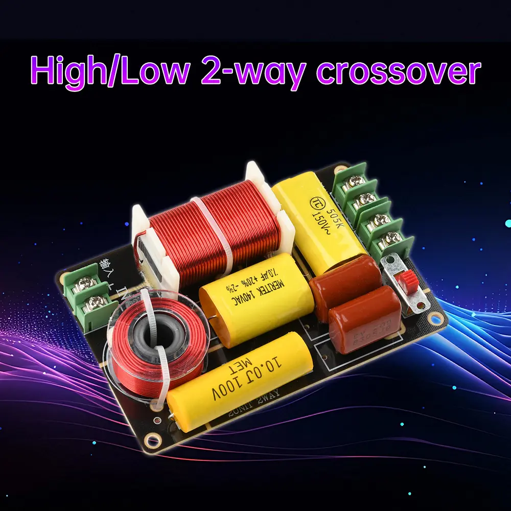 WEAH-250 2750/2800Hz 250W 2 Way Frequency Divider HiFi HD Audio Filter Module Tweeter Bass Crossover Filters