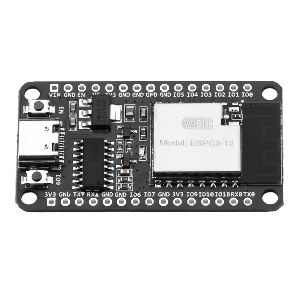 ESPC2-12 ESP8684 2M ESP32-C2 DevKit Development Board CH340 WIFI Bluetooth Module Type-C RISC-V 32-bit Single Core Processor