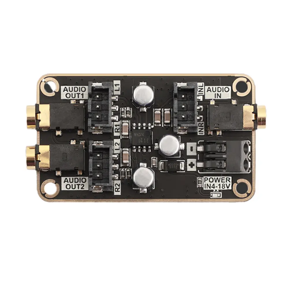 Audio Isolation Noise Reduction Module Sound SP Common Ground Amplifier Board Car Audio DS Power Amplifier Noise Cancellation