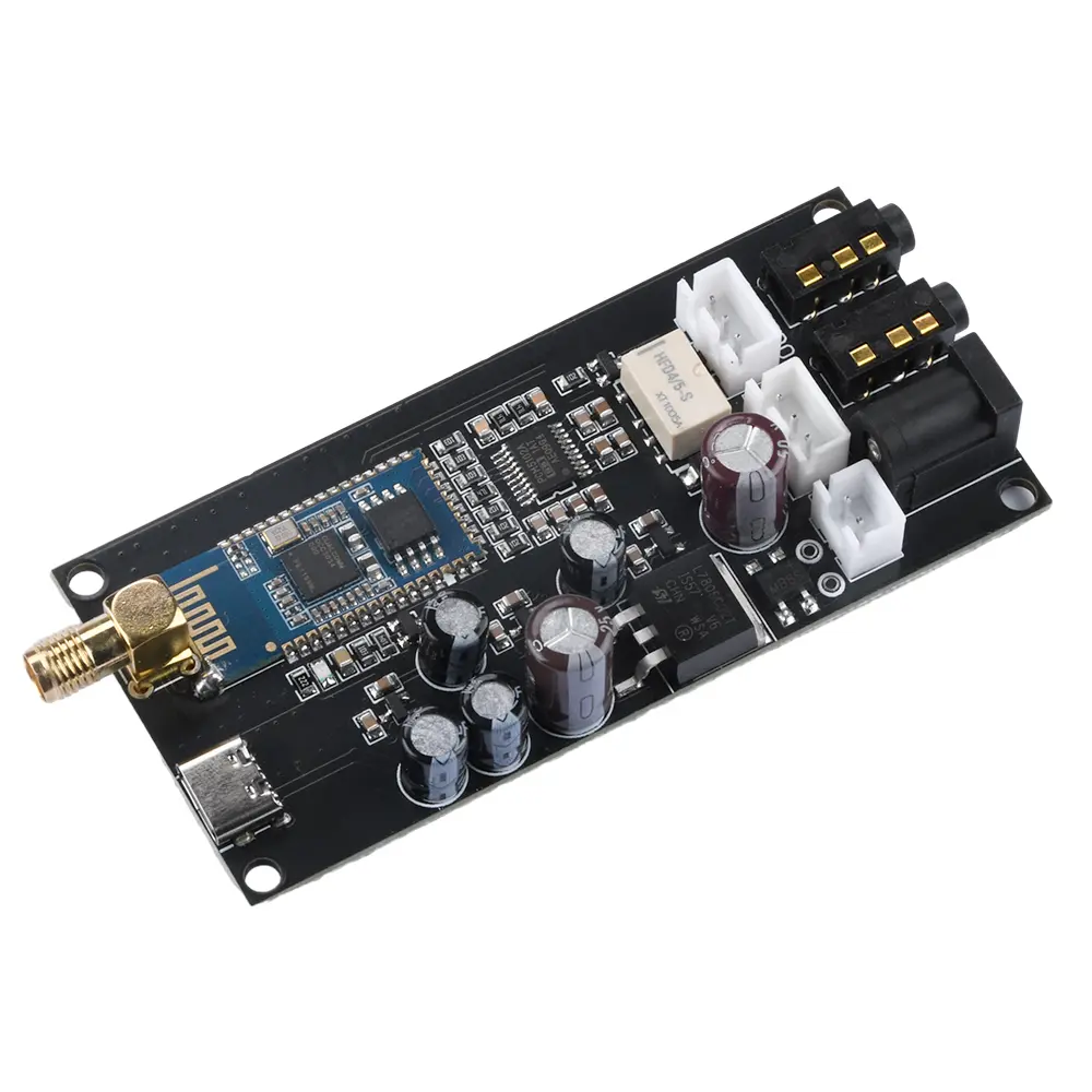 Bluetooth 5.1 Lossless Decoding Board QCC3034 PCM5102A DAC Module Audio Sound Decoders Module Support For APTX APTX-HD SBC AAC