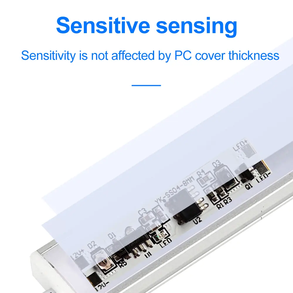 YK-SS004 Motion Detector Hand Sweep Switch DC 12V Smart Human Infrared Induction Sensor Switch For LED Light Strip Cabinet Light
