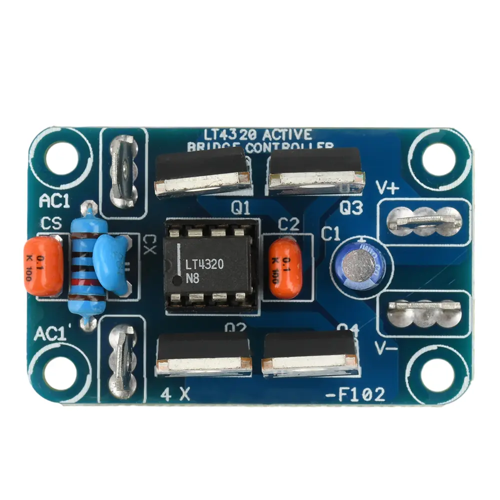 Ideal Diode Rectifier Bridge Module For LT4320 Class A Power Amplifier JLH1969 Single Ended Tube Upgrade AC 7-40V