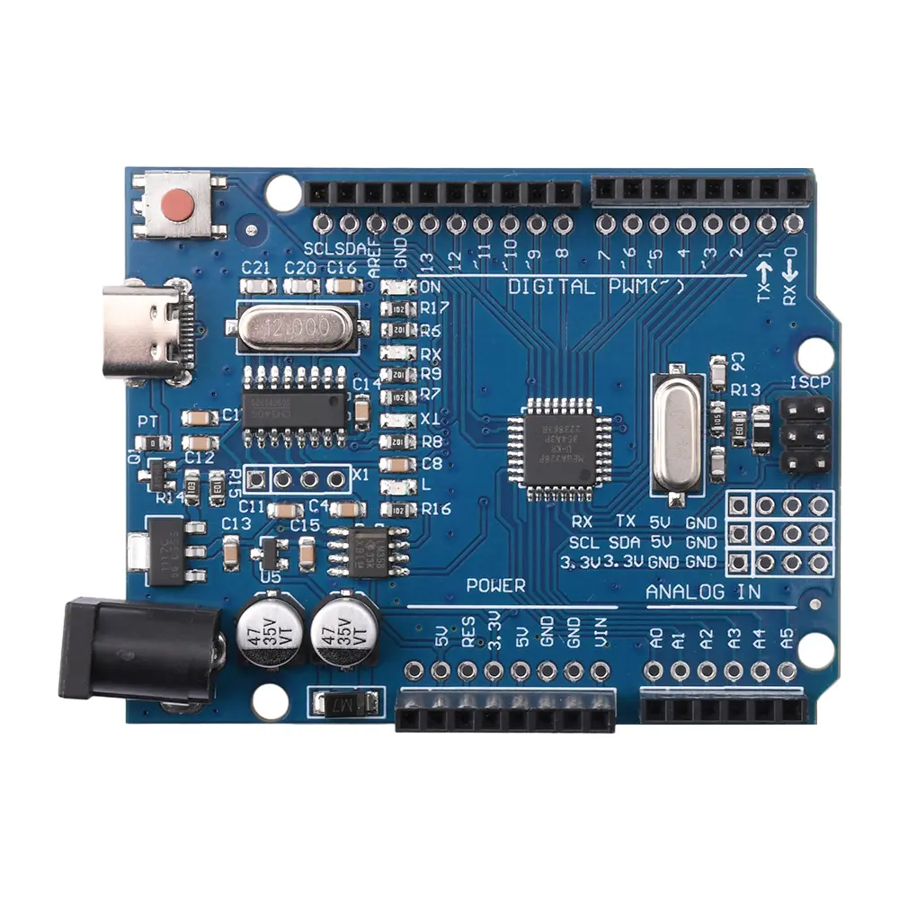 ATmega328P R3 Development Board TYPE-C Type-B CH340 CH340G Microcontroller Board For Arduino Compatible For UNO With Data Cable