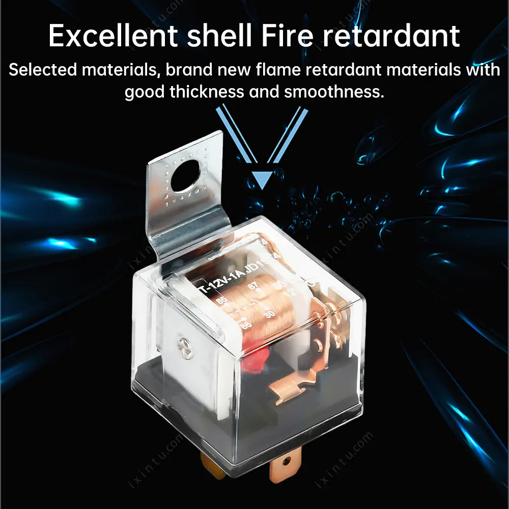 JD1914/JD2914 80A Automotive Relay Socket DC 12V 24V 4 Pin 5 Pin Waterproof Car Relays Control Switch With Relay Socket