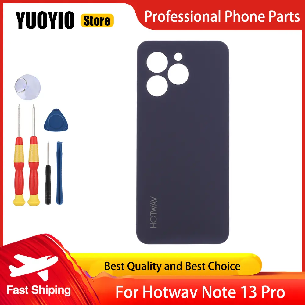 YUOYIO 100% New Protective Battery Case Back Cover For Hotwav Note 13 Pro Cellphone Battery cover plate