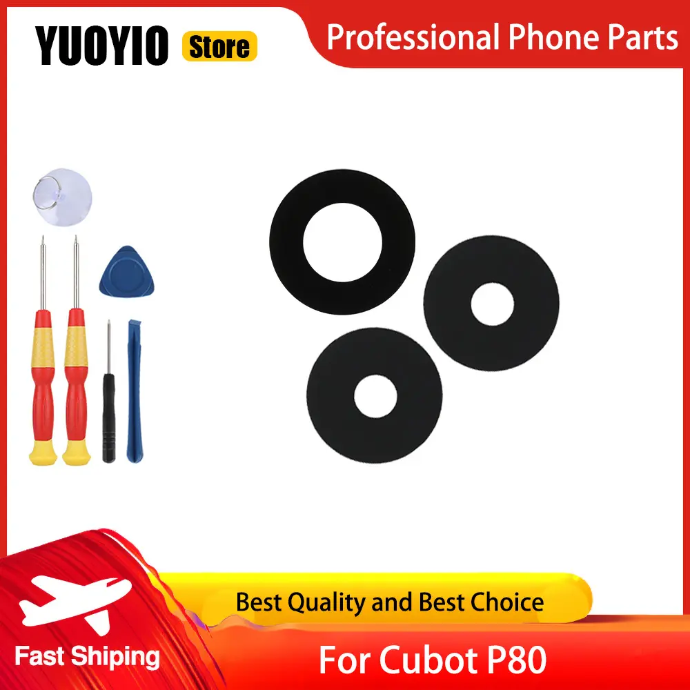 Rear back Camera Glass Screen Back Camera Clear Protective Film For CUBOT P80 Perfect Replacement Parts Free Tools