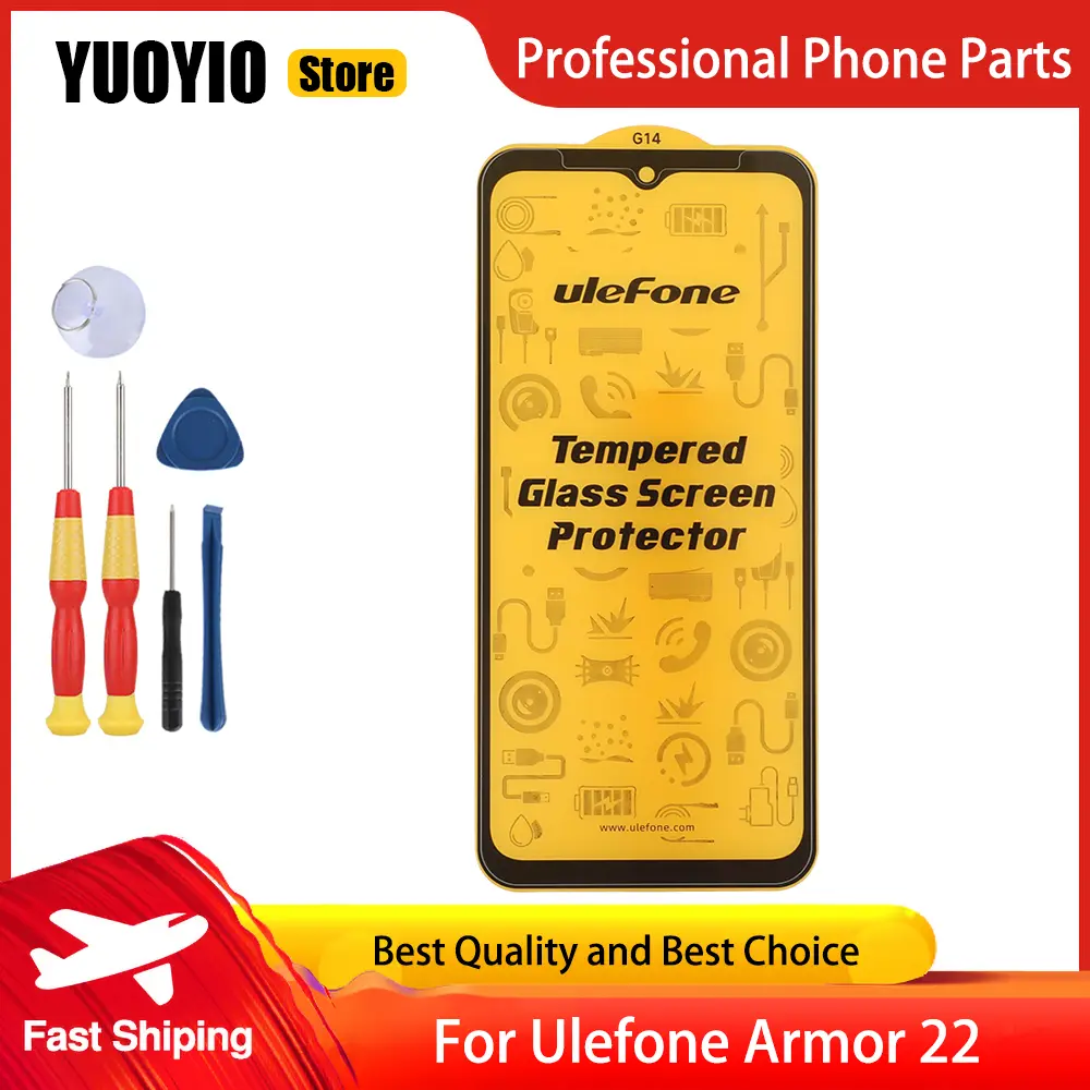 Tempered glass screen protective film For Ulefone Armor 22 High definition tempered film
