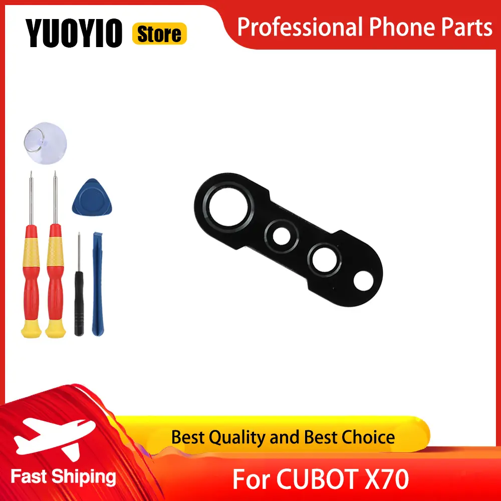 Rear back Camera Glass Screen Back Camera Clear Protective Film For CUBOT X70 Perfect Replacement Parts Free Tools