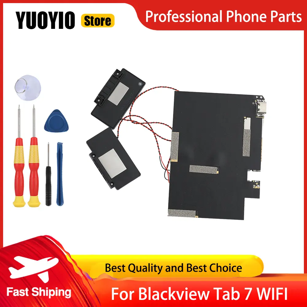 100% New Original Motherboard ROM For Blackview TAB 7 WIFI New Motherboard Cable Board Replace Free Tools