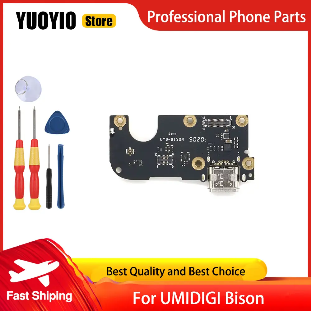 New Original For Umidigi Bison S5 Pro A3 Pro A7 Pro A11 Tab A13 Tab A9 Pro A15T A13 Pro USB Charging Port Board Parts Free Tools