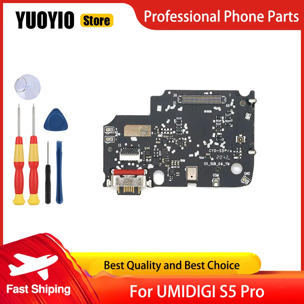 New Original For Umidigi Bison S5 Pro A3 Pro A7 Pro A11 Tab A13 Tab A9 Pro A15T A13 Pro USB Charging Port Board Parts Free Tools