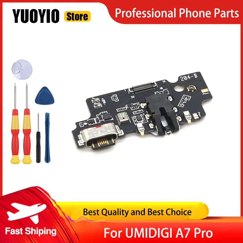 New Original For Umidigi Bison S5 Pro A3 Pro A7 Pro A11 Tab A13 Tab A9 Pro A15T A13 Pro USB Charging Port Board Parts Free Tools
