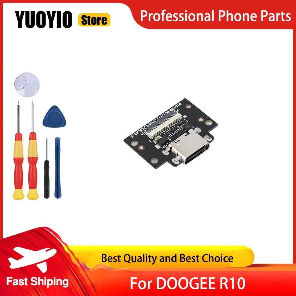 Charging Board For DOOGEE N30 S88 Pro V30 Pro R10 S Punk S35 Pro USB Port Board Micphone Repair Accessories PartsFree Tool