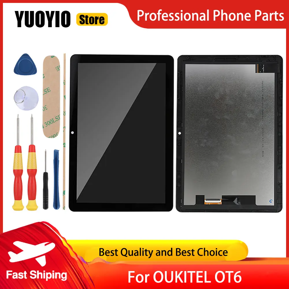 Original Touch Display For OUKITEL OT6 OT6 Kids OT8 OT11 LCD Screen Digitizer Assembly Replacement With Frame Display Free Tools
