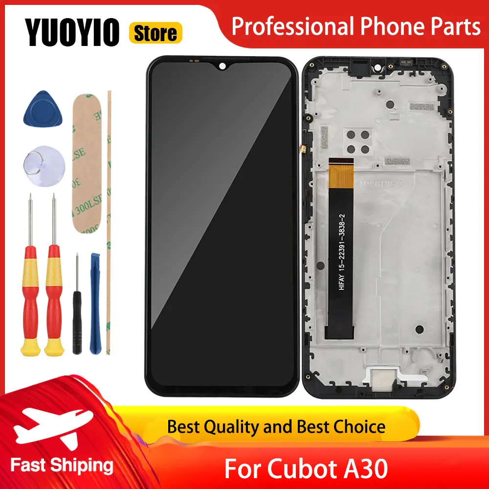 100% New Original Touch Screen For CUBOT A10 A30 A1 A20 LCD Display Digitizer Assembly Replace Parts Free Disassemble Tools