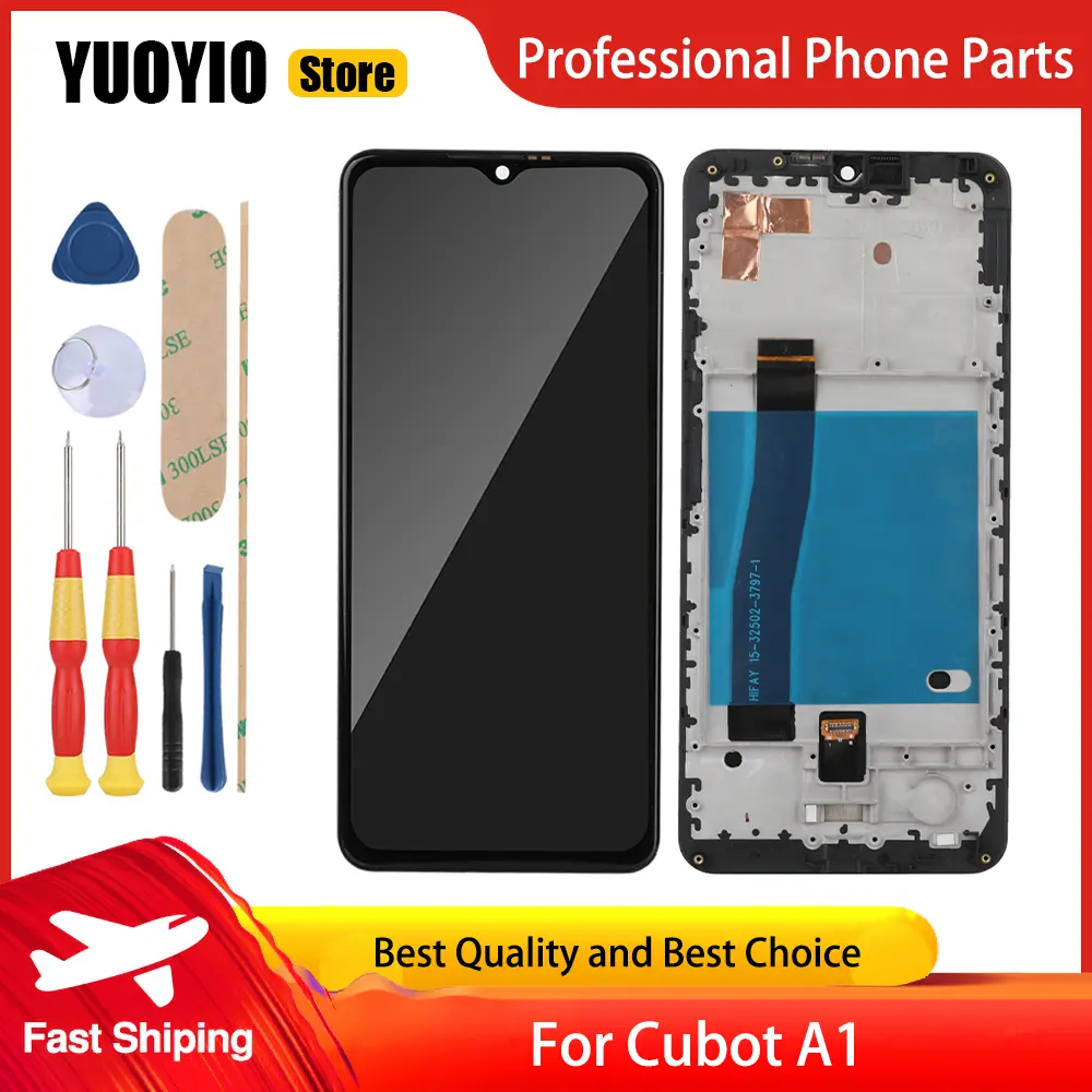 100% New Original Touch Screen For CUBOT A10 A30 A1 A20 LCD Display Digitizer Assembly Replace Parts Free Disassemble Tools