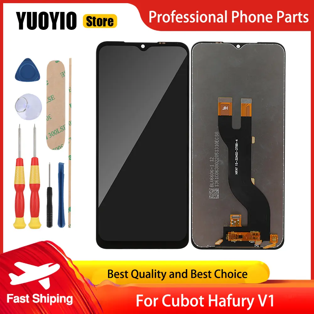 100% New Original Touch Screen For CUBOT Hafury V1 With Frame LCD Digitizer Display Assembly Replace Parts Free DisassembleTools