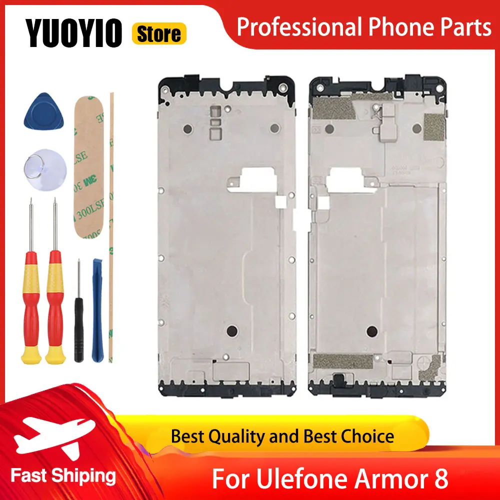 New Original Touch Screen LCD Front Frame Screen Waterproof Adhesive Free Tools For Ulefone Armor 8 Ulefone Armor 8 Pro Phone