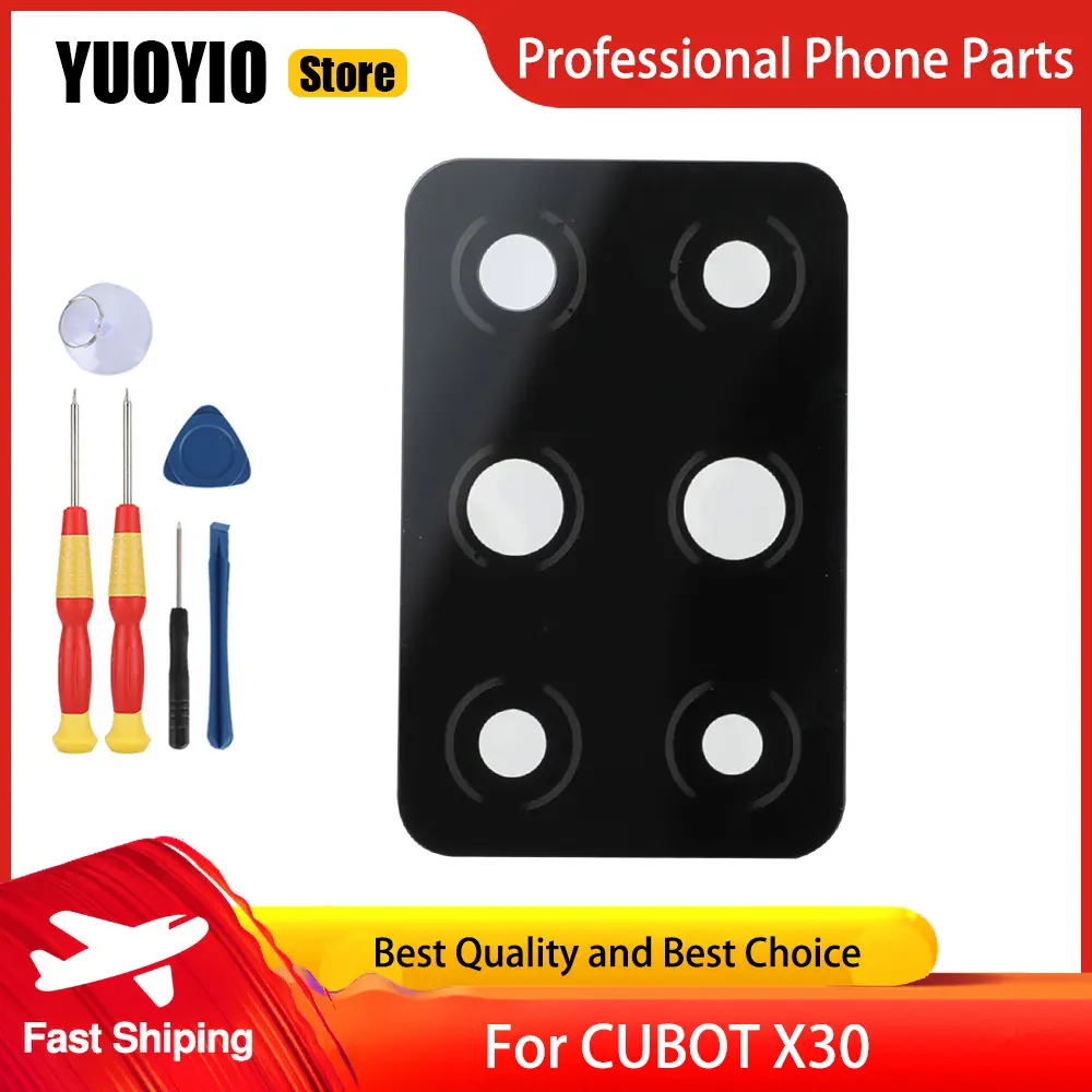 Protective Battery Case Back Cover Adhesive With Camera Glass For CUBOT X30 Phone Perfect Replacement Parts Free Tools