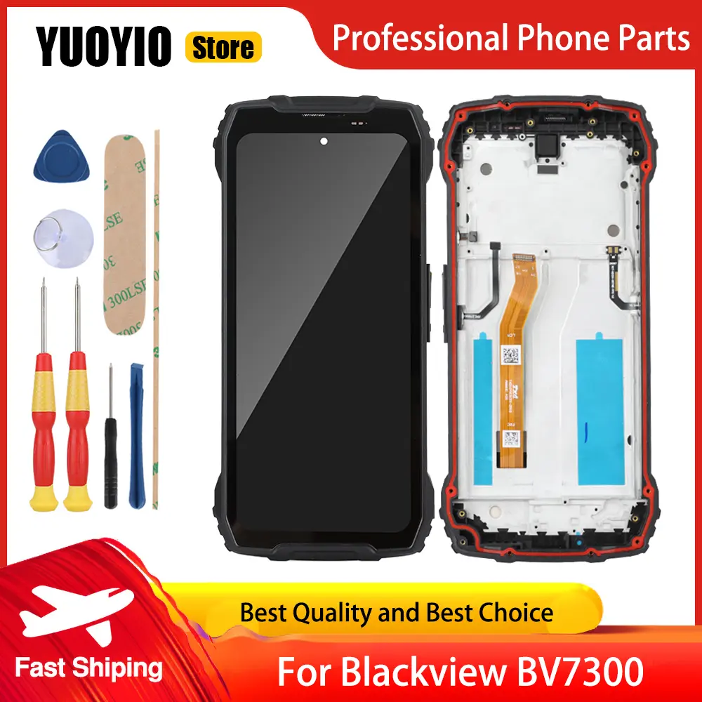 New Original Touch Screen For Blackview BV7300 OSCAL Pilot 1 LCD Display Digitizer Assembly Replacement Display lcd Free Tools
