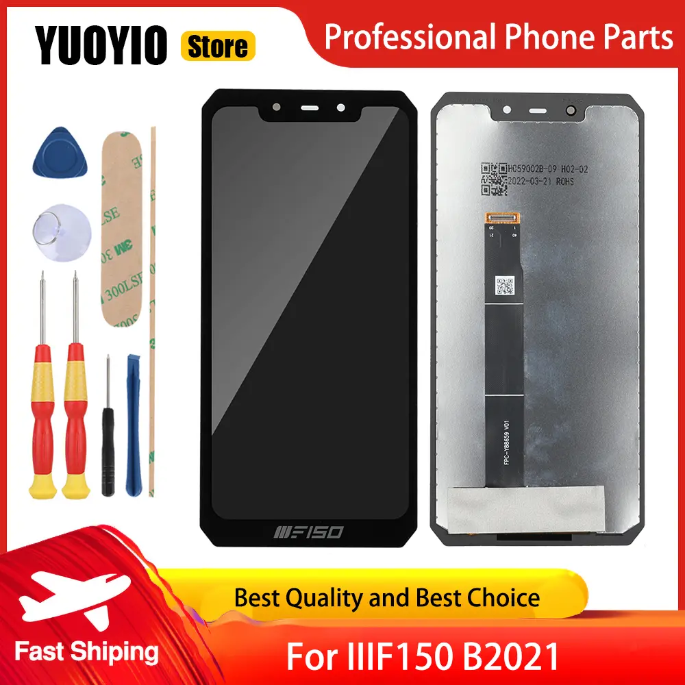 Touch Display For Oukitel IIIF150 R2022 IIIF150 H2022 IIIF150 B2021 LCD Screen Digitizer Assembly Replacement Display Free Tools