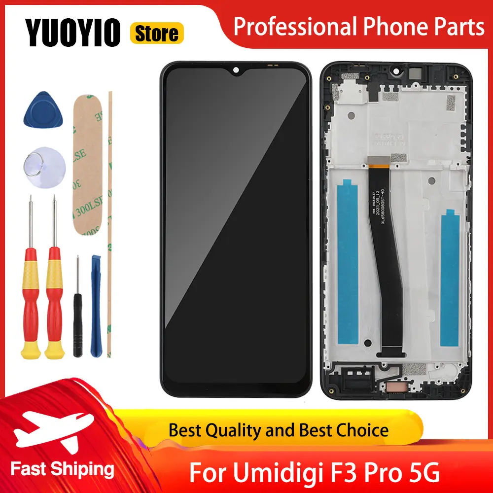 New Original Touch Display For Umi Umidigi A9 Pro A5 Pro A13 Pro F3 Pro 5G F3 5G Screen LCD Digitizer Replace Parts Free Tool