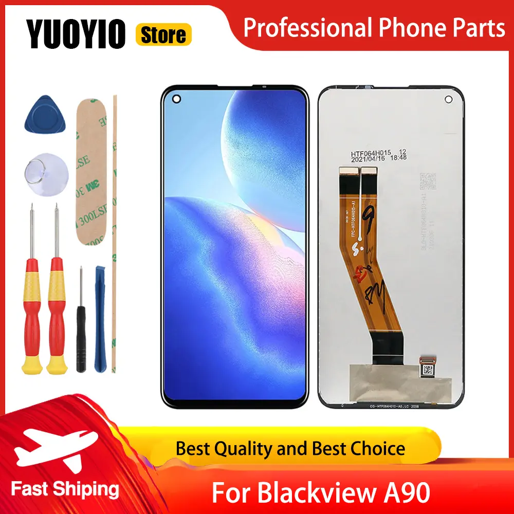 Touch Display For Blackview A52 A53 Pro A85 A90 A100 A55 Pro A50 A30 LCD Screen Digitizer With Frame Module Replacement Parts