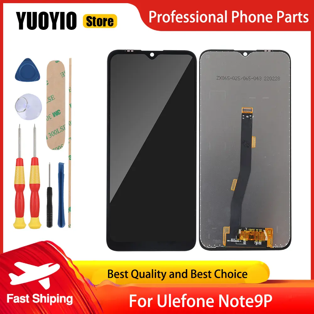 Touch Display For Ulefone Note 11P Note 8P Note 9P With Frame Screen LCD Replacement Parts Free Disassemble Tool