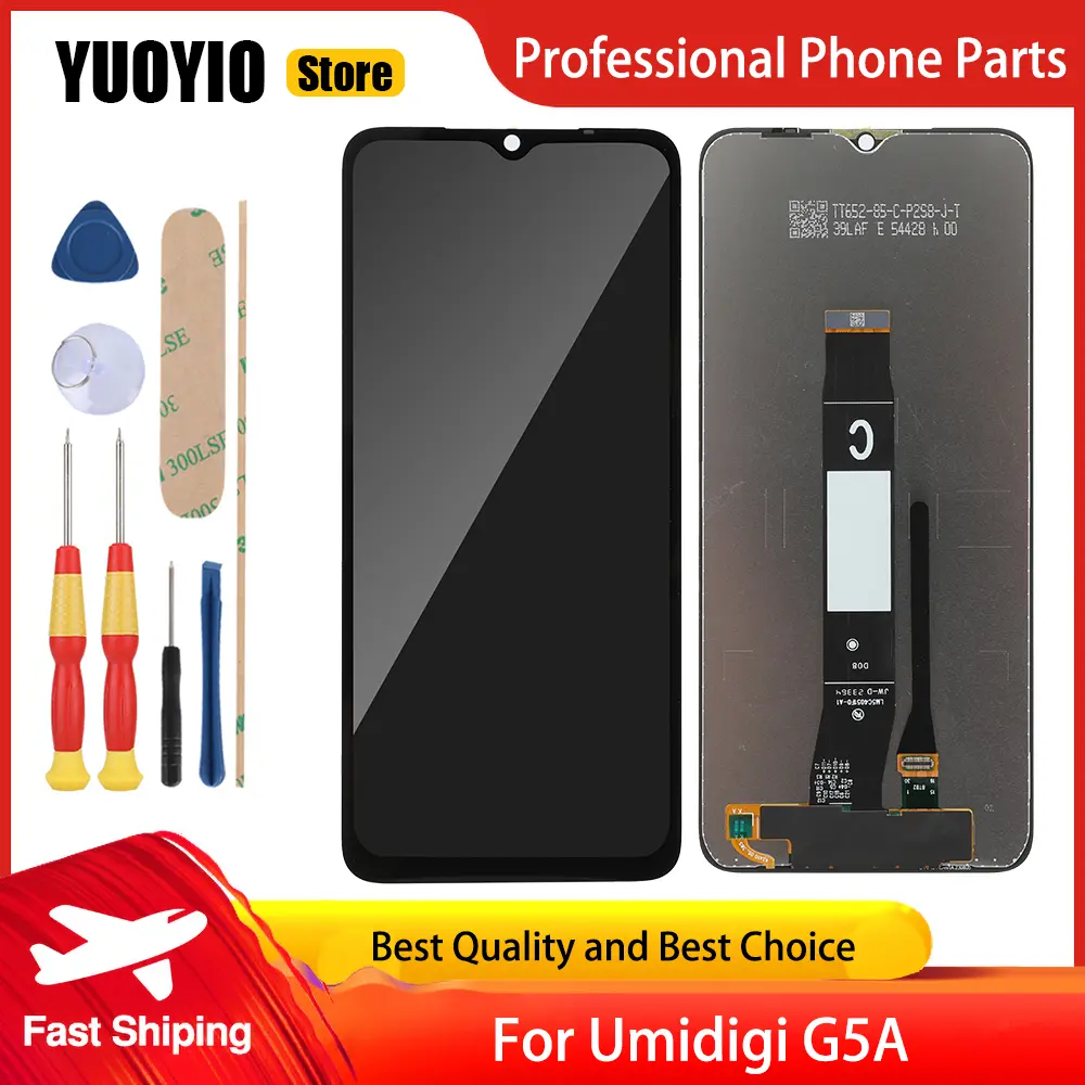 New Touch Display For Umidigi C1 Max C1 Plus G1 Max A7S G9 5G G5A G9A G9C G9T G2 G3 Plus LCD Screen With Frame Digitizer + Tools