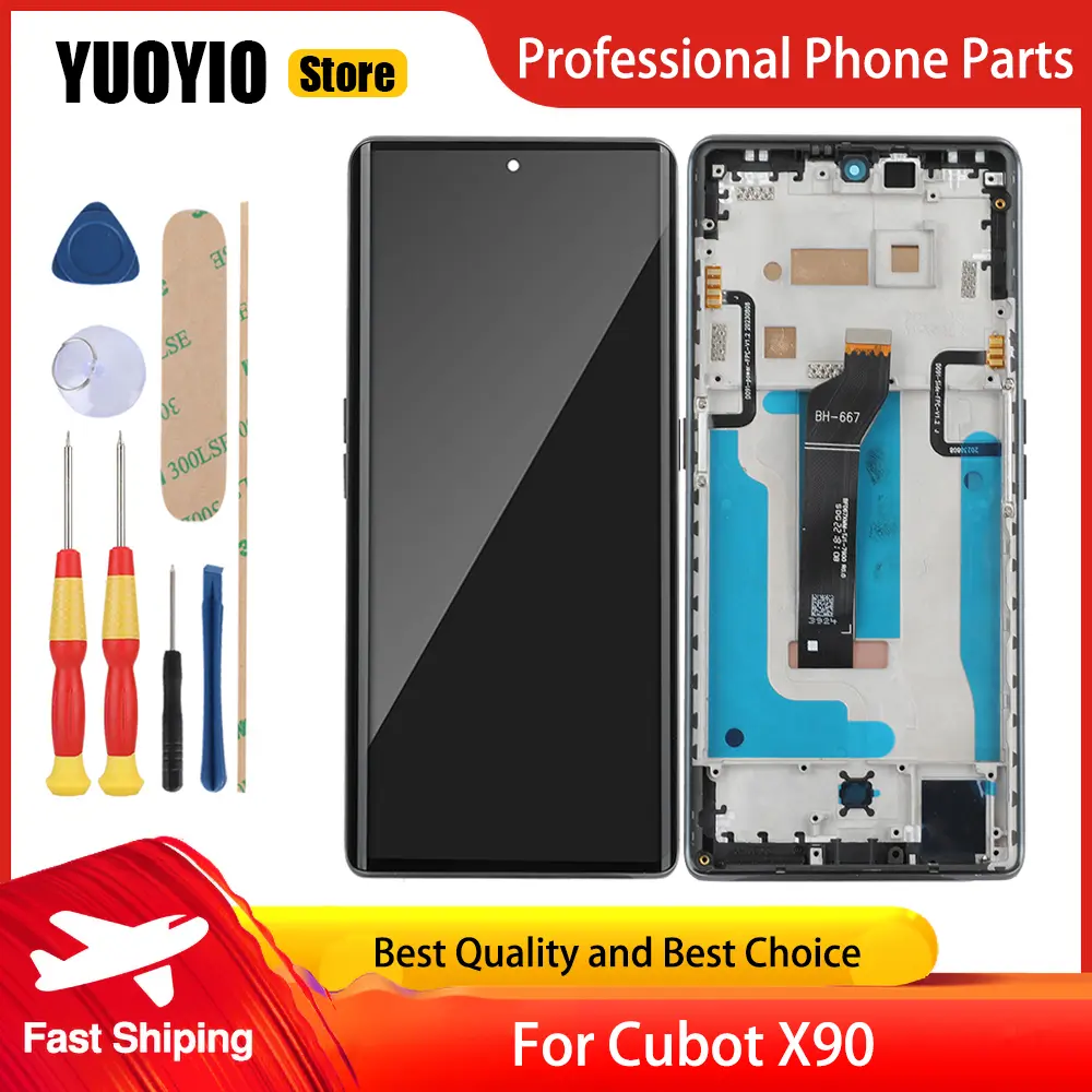 YUOYIO Brand New Original For CUBOT X30 X90 X20 Pro X18 Plus LCD Display Digitizer Touch Screen Assembly Free Disassemble Tools