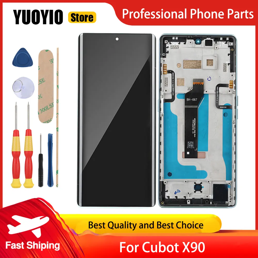 YUOYIO Brand New Original For CUBOT X30 X90 X20 Pro X18 Plus LCD Display Digitizer Touch Screen Assembly Free Disassemble Tools