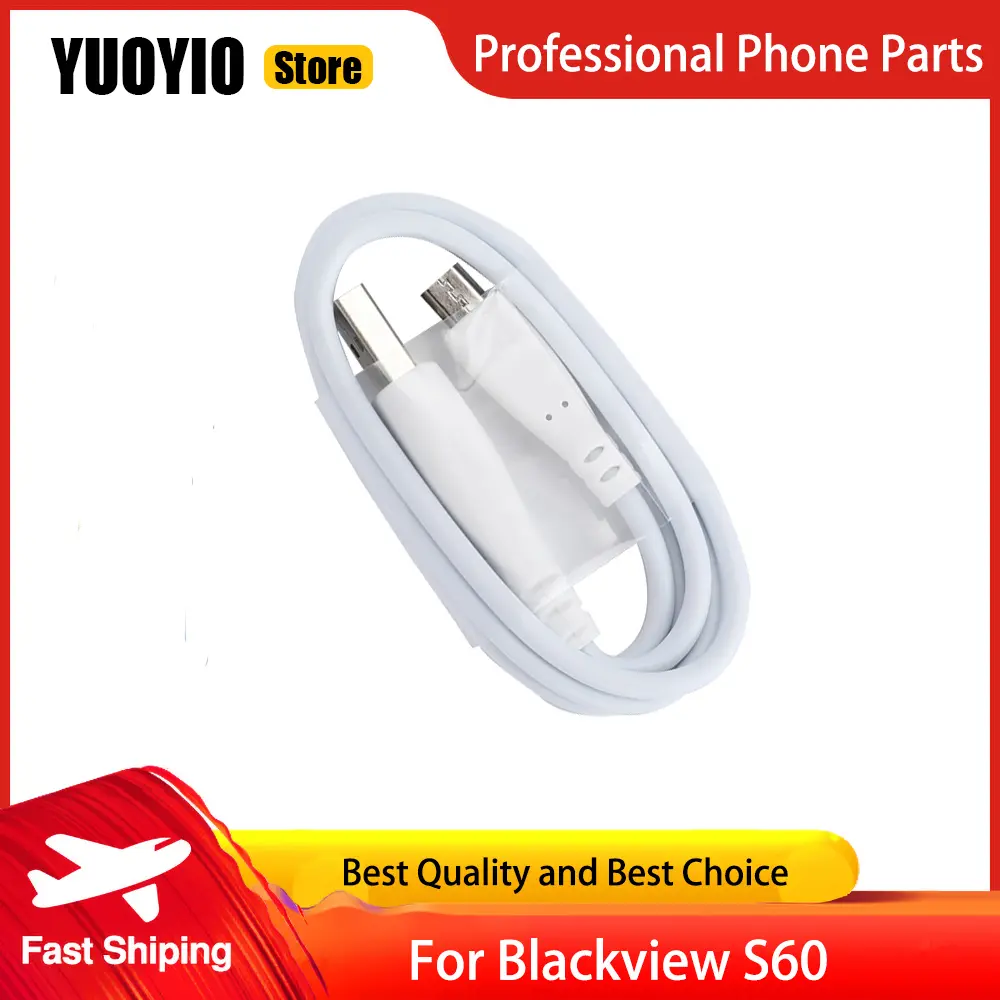 USB Adapter Charger EU Plug Travel Switching Power Supply+Usb Cable Data Line For Blackview S60 Phone
