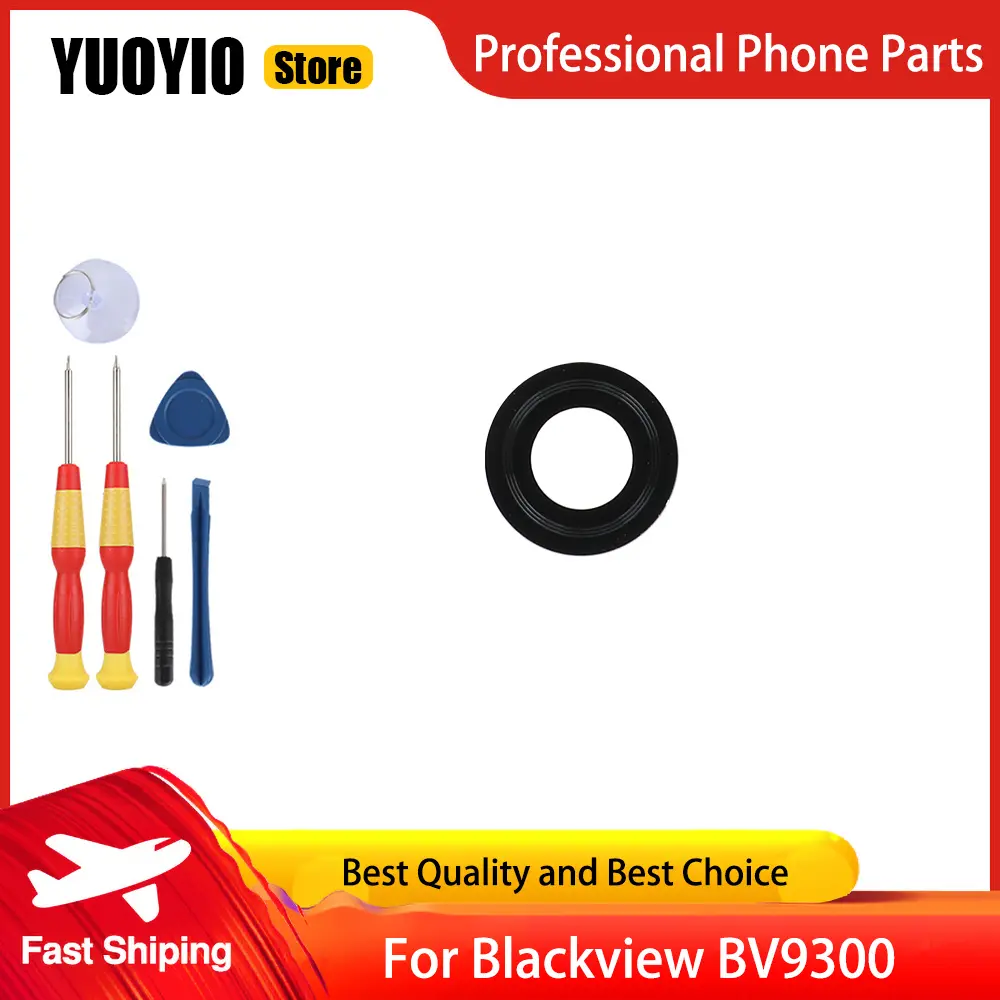 For Blackview BV9300 Rear Back Camera Glass Wide Angle Camera Lenses Clear Protective Film Perfect Replacement Parts Free Tools