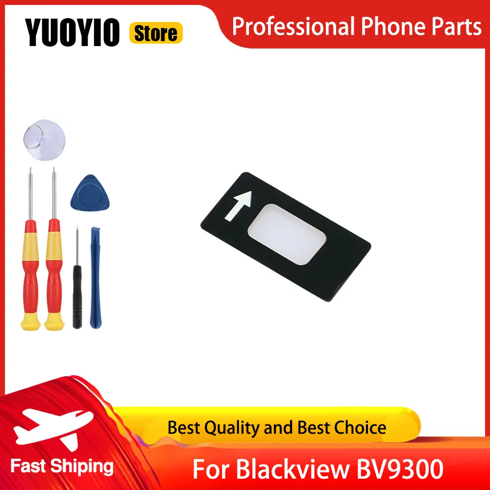 For Blackview BV9300 Rear Back Camera Glass Wide Angle Camera Lenses Clear Protective Film Perfect Replacement Parts Free Tools