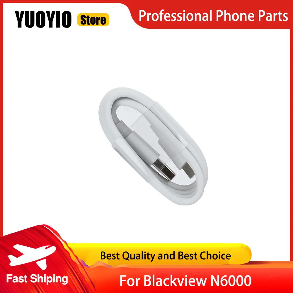 100% Original New Blackview N6000 Charger Official Quick Charging Adapter 5V3A + USB Cable Data Line