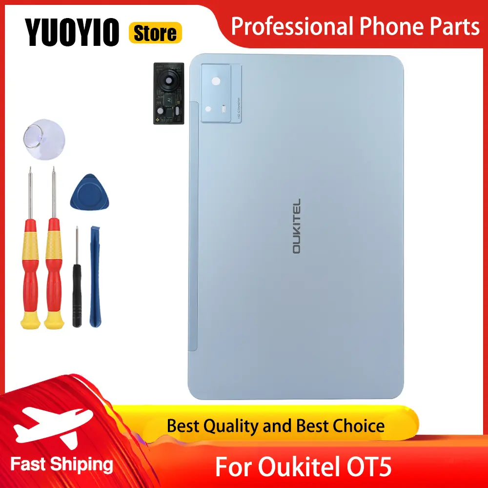 100% Brand New Original Battery Case Protective For Oukitel OT5 OT5S Back Housing With Lens Repair Replacement Accessories Parts
