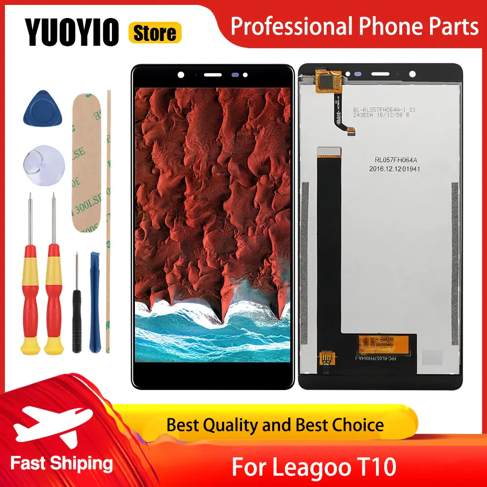 Original Display Touch For Leagoo E Lite 1 T10 LCD Screen Digitizer Assembly Replacement Free Disassemble Tools