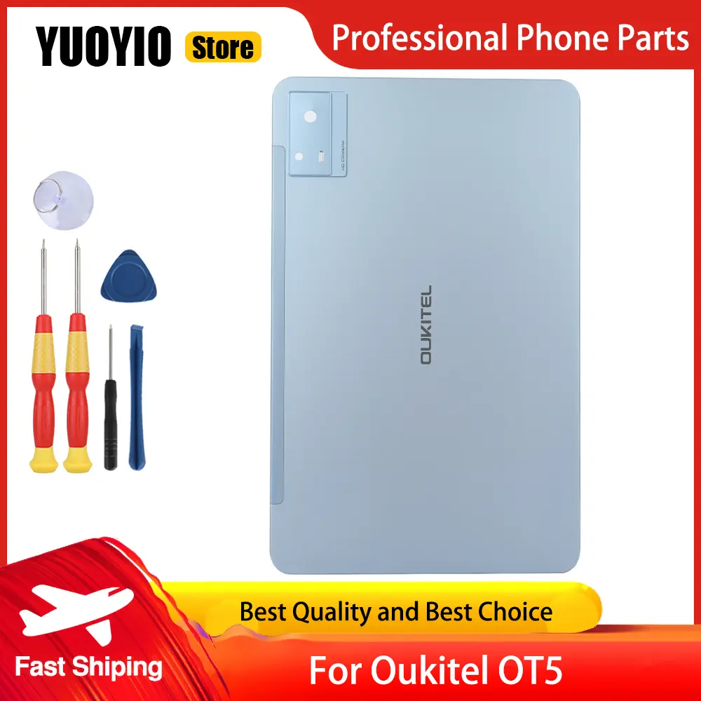 100% Brand New Original Battery Case Protective For Oukitel OT5 OT5S Back Housing With Lens Repair Replacement Accessories Parts