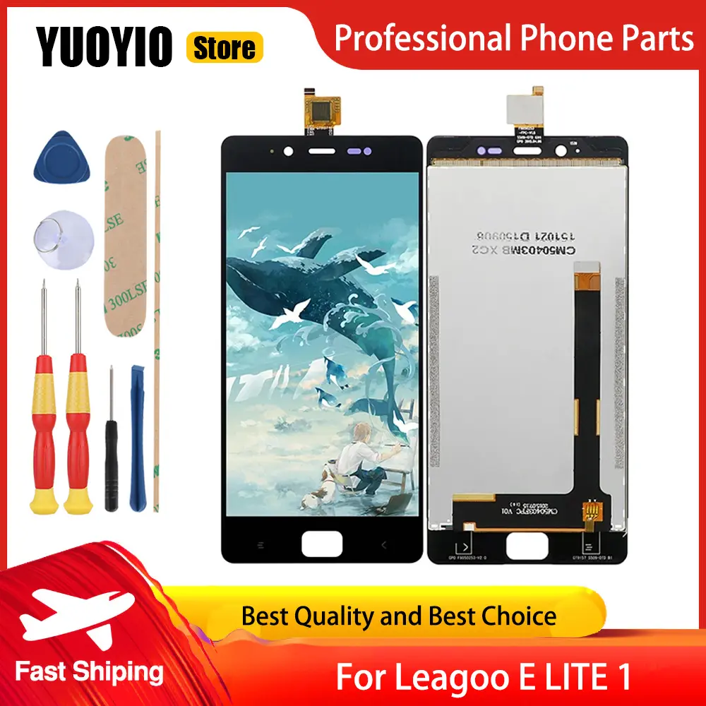 Original Display Touch For Leagoo E Lite 1 T10 LCD Screen Digitizer Assembly Replacement Free Disassemble Tools