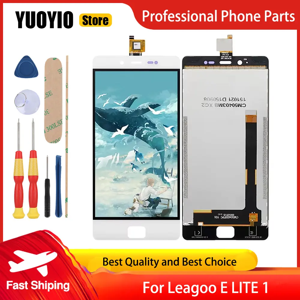 Original Display Touch For Leagoo E Lite 1 T10 LCD Screen Digitizer Assembly Replacement Free Disassemble Tools
